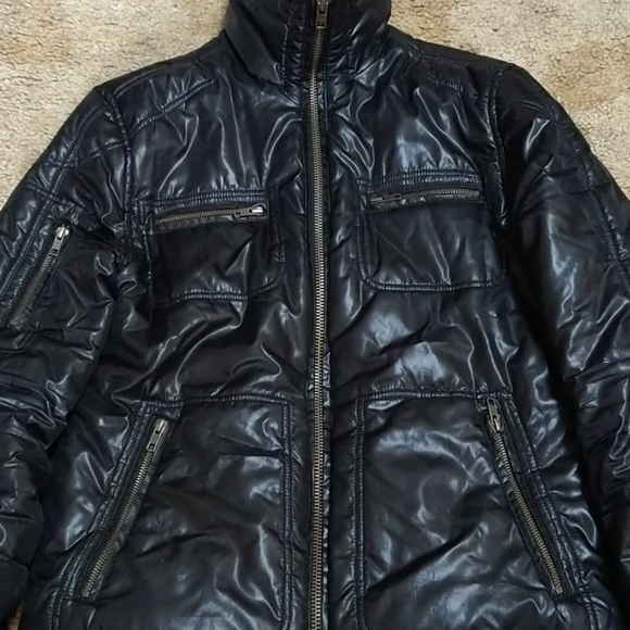 Buffalo mens black winter jacket medium - Picture 2 of 6